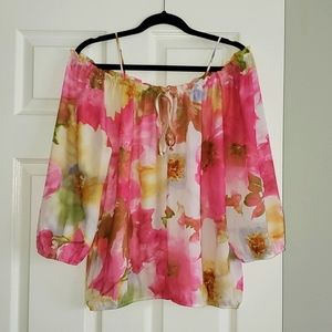 cold shoulder blouse